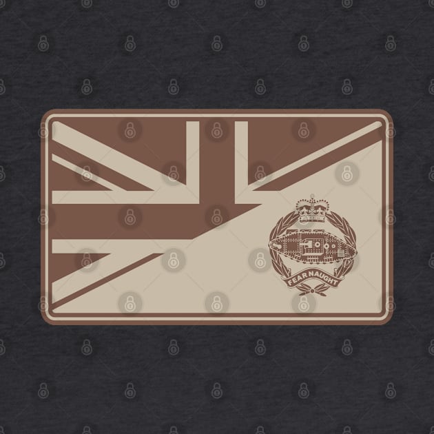 The Royal Tank Regiment (Small logo - Desert Subdued) by TCP